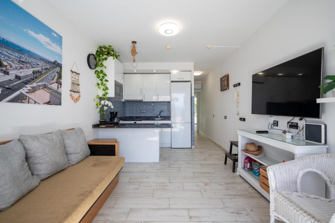 Apartamentos Playa Feliz ปลายา เดล อิงเกลส ภายนอก รูปภาพ