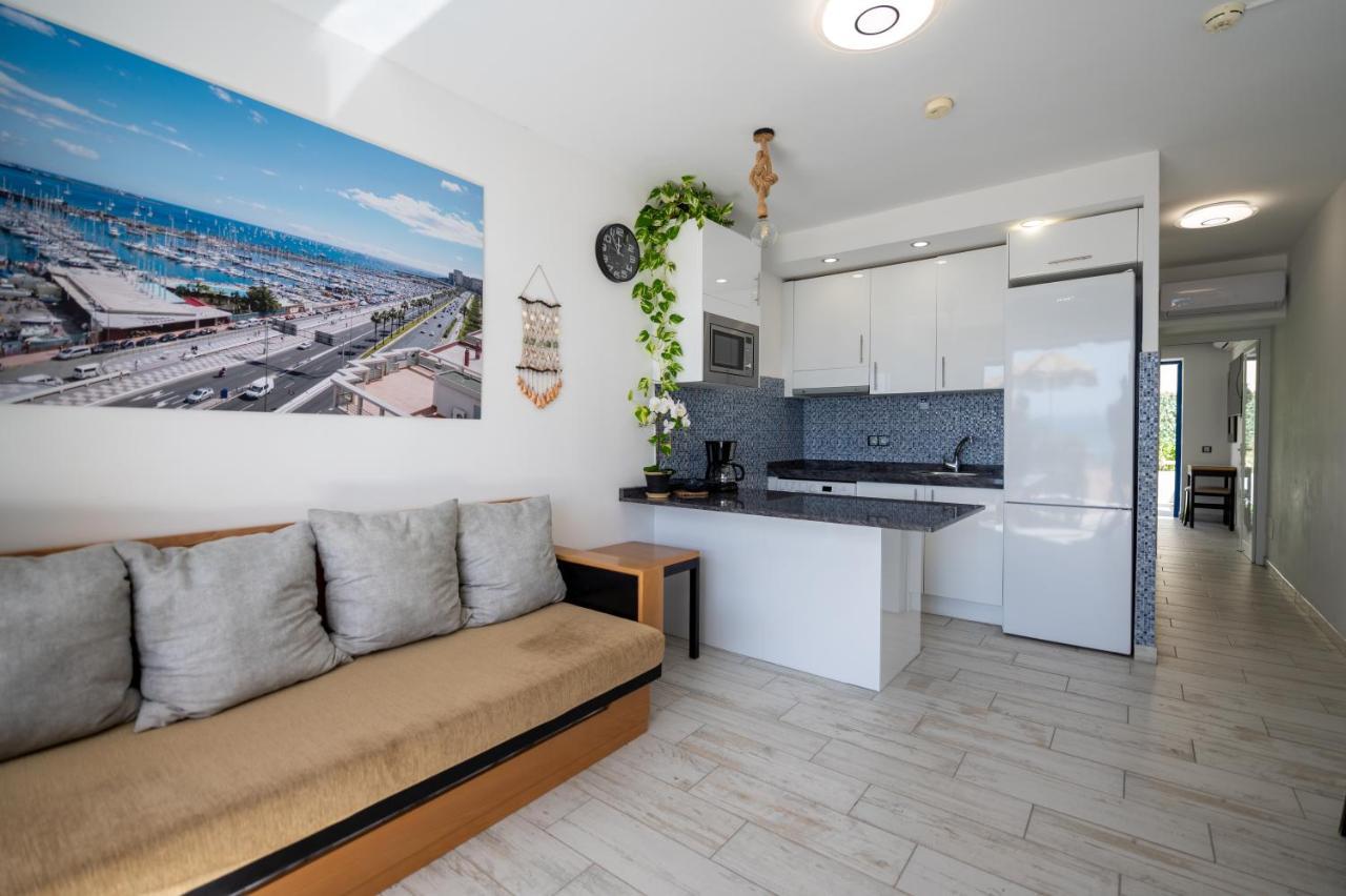 Apartamentos Playa Feliz ปลายา เดล อิงเกลส ภายนอก รูปภาพ